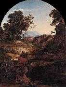 Ferdinand Olivier Elijah in the Wilderness oil painting artist